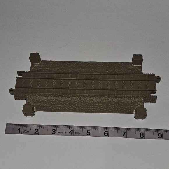 26 Thomas Trackmaster Brown Train Track Lot Mixed Straight Curved Switch Risers - Picture 5 of 16